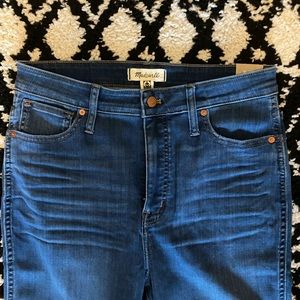 NWT Madewell Tall Stovepipe Curvy Jeans